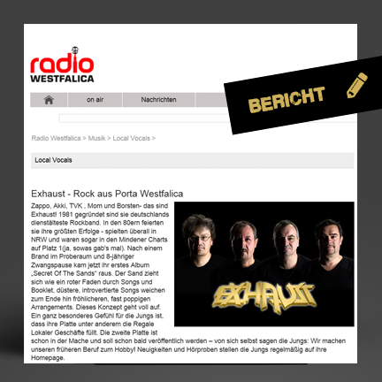 Read the report from Radio Westfalica
